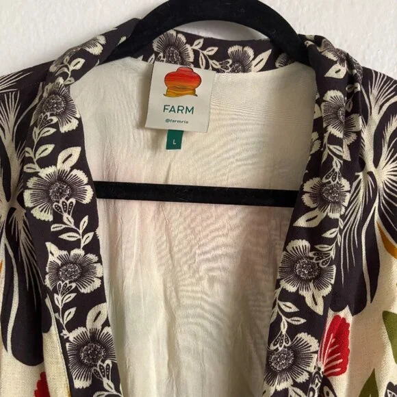 Farm Rio Meg Romantic garden maxi dress - Picture 6 of 12